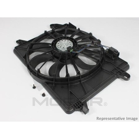 Mopar Radiator Cooling Fan, 5096197Ab 5096197AB